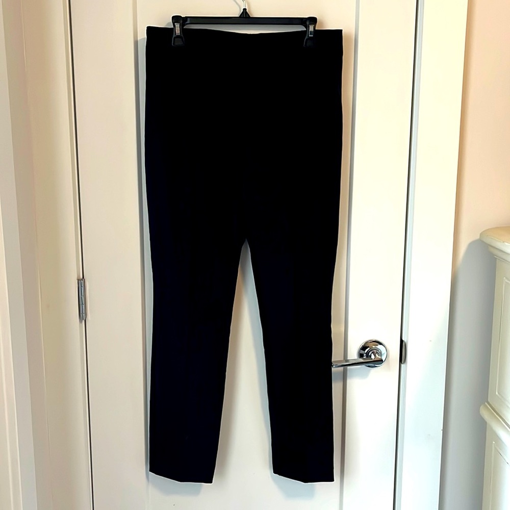Rachel Zoe pinstripe black pants size 10